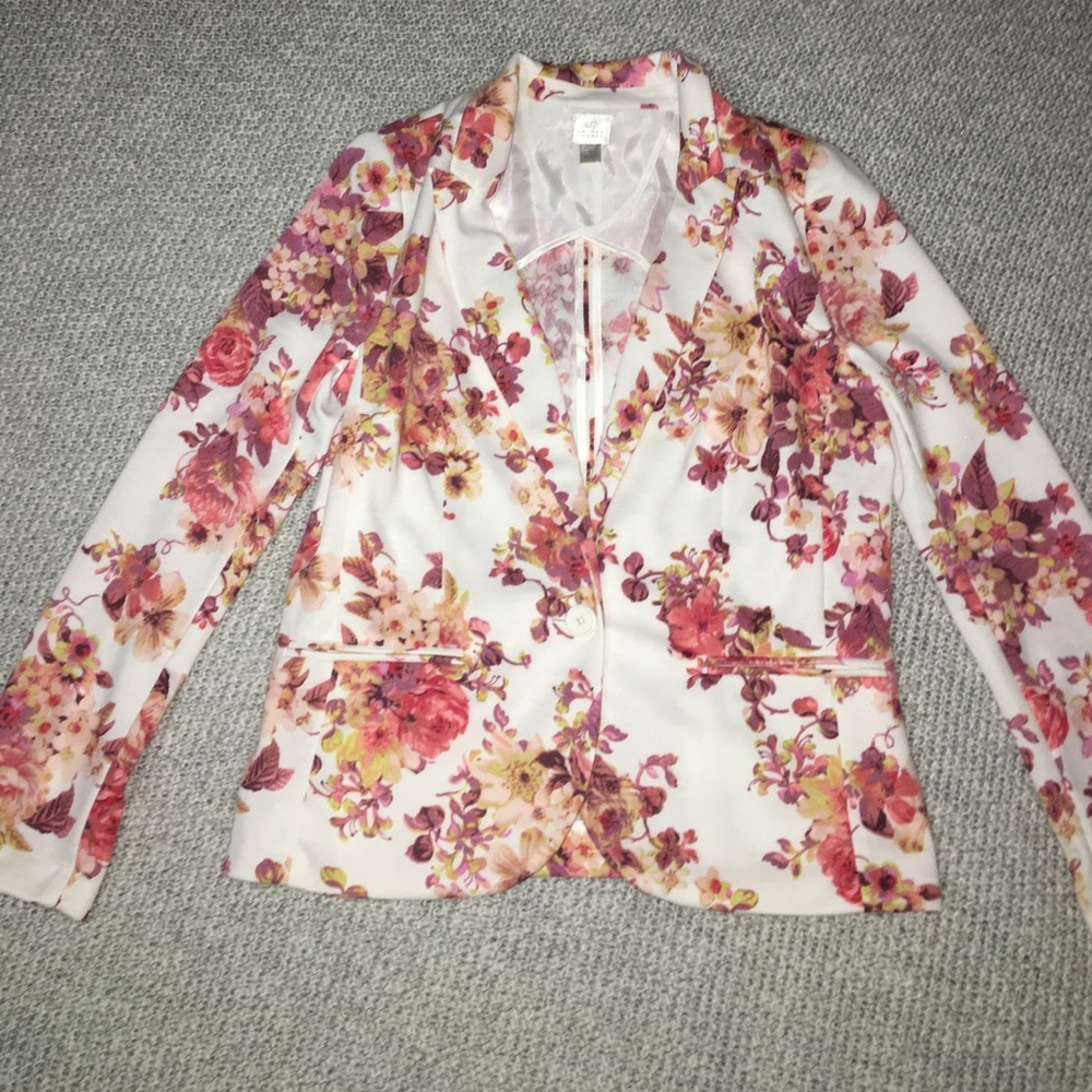 Like New-- Lauren Conrad Blooming Blazer